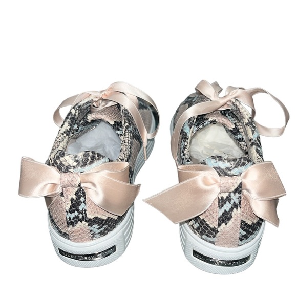 Kennel & Schmenger Rose Snake Platform Sneaker - Picture 2 of 6